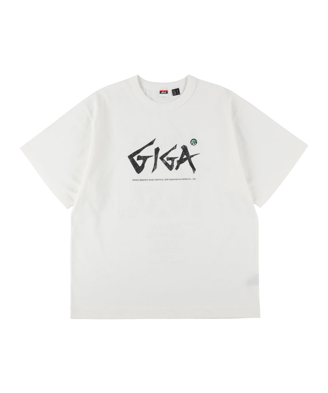 ジャイガ×ナンガ Tシャツ (Produced by NANGA)