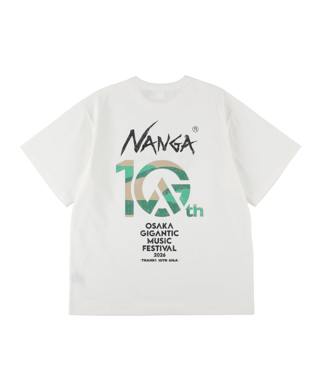 ジャイガ×ナンガ Tシャツ (Produced by NANGA)