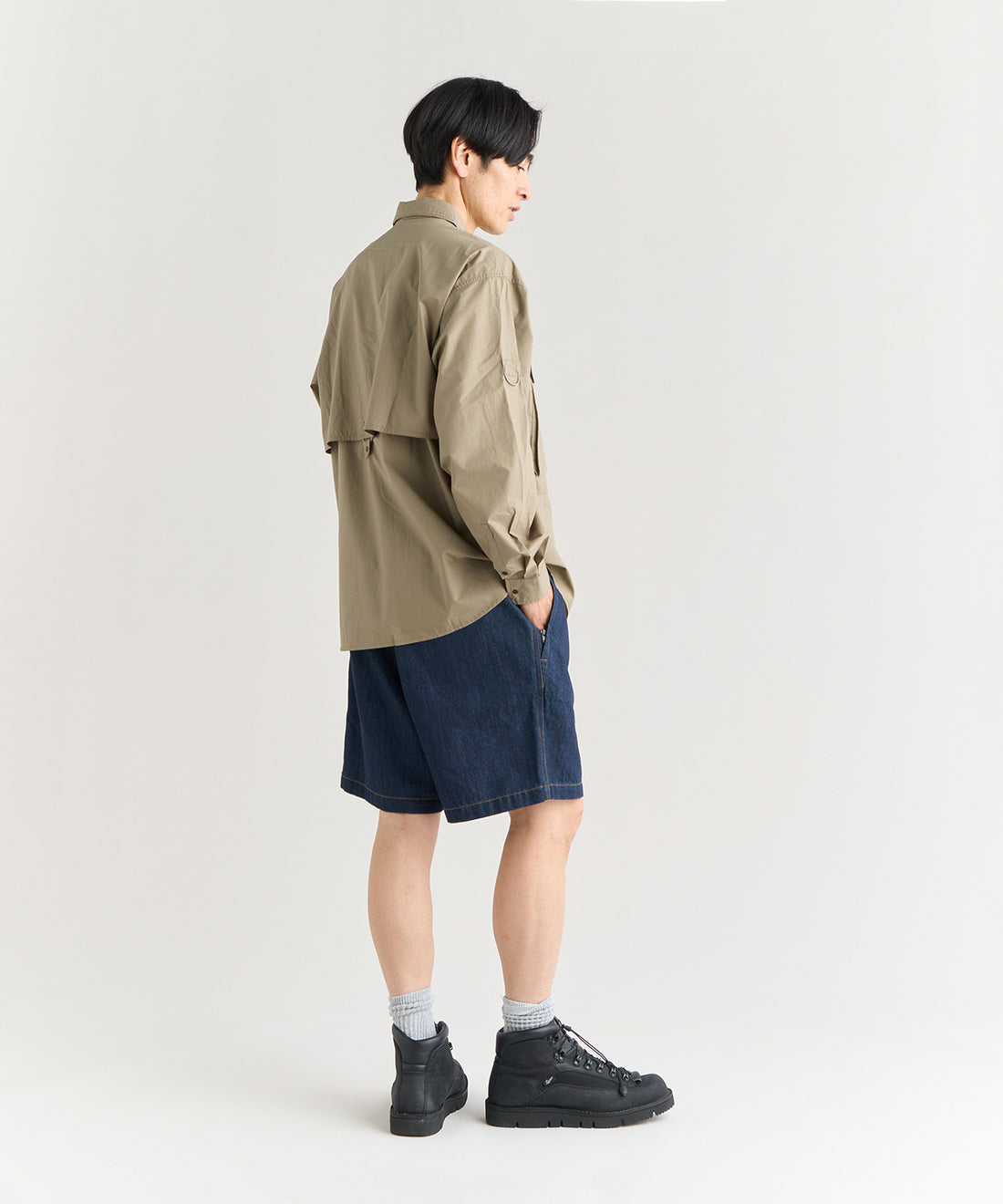 着用モデル：メンズ 180cm ／ 着用サイズ：L