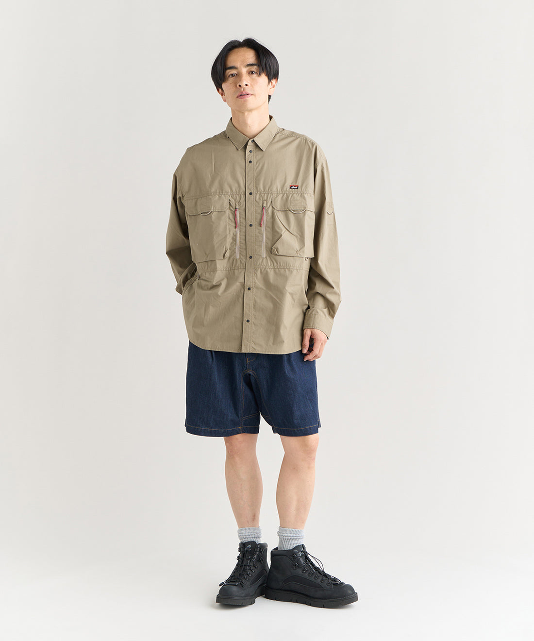 着用モデル：メンズ 180cm ／ 着用サイズ：L