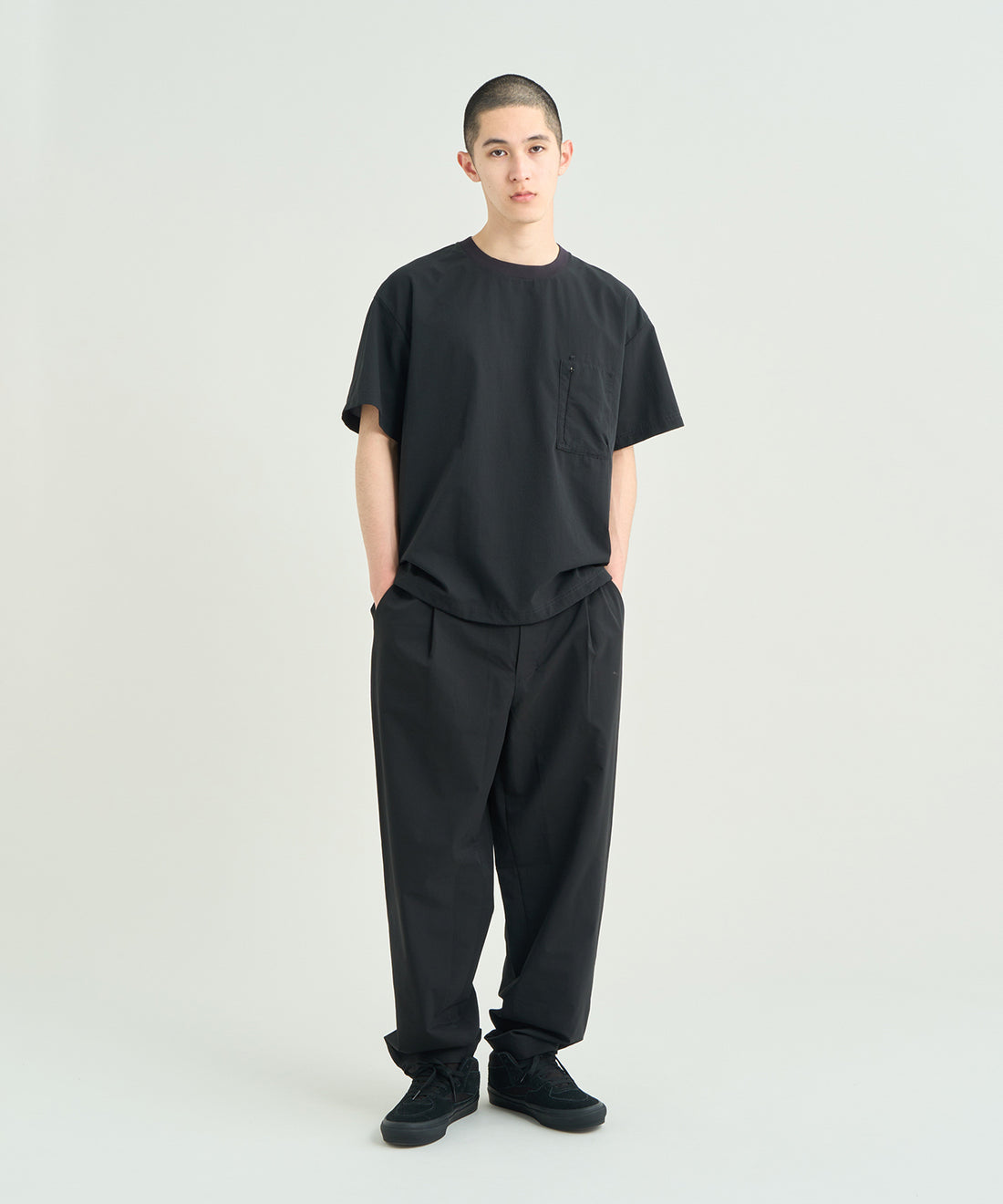 着用モデル：メンズ 180cm ／ 着用サイズ：L