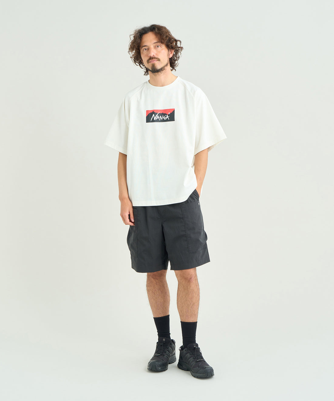 着用モデル：メンズ 181cm ／ 着用サイズ：FREE