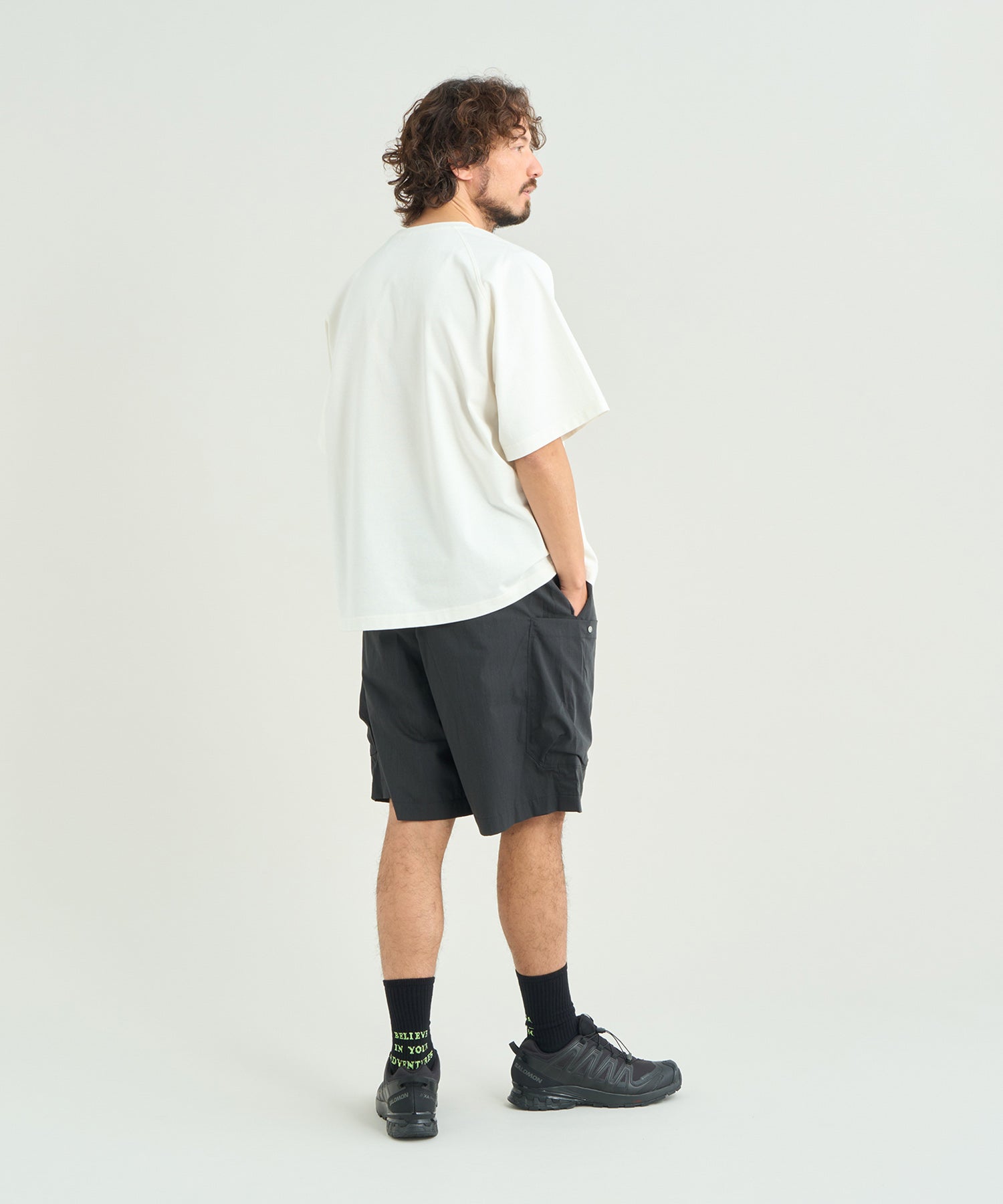 エコハイブリッド ボックスロゴ ルーズフィット Tシャツ – NANGA