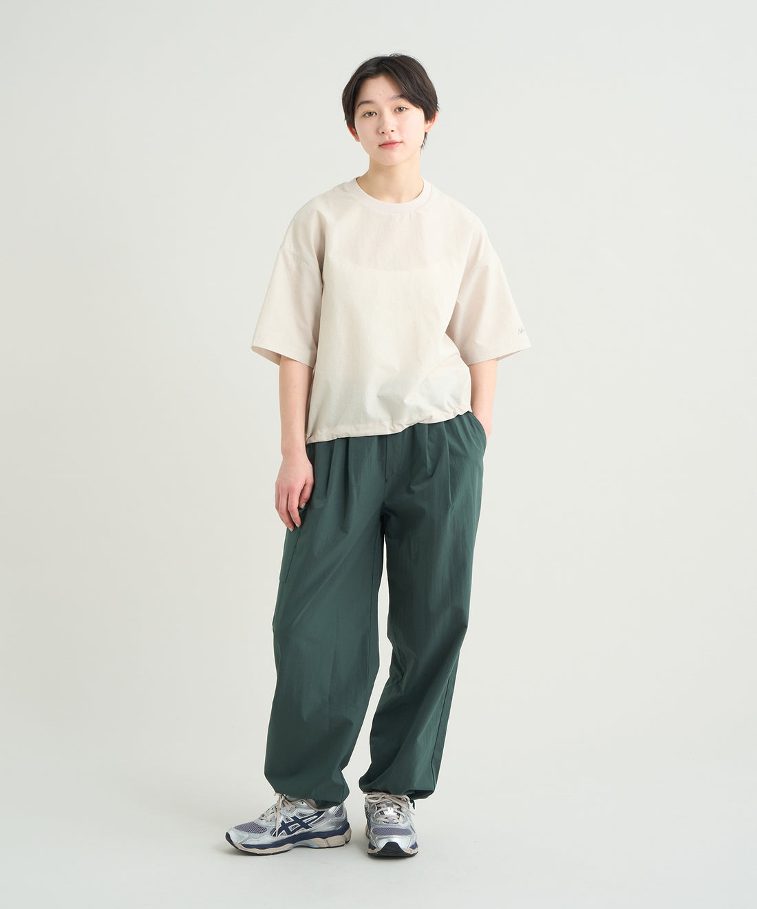 着用モデル：ウィメンズ 168cm ／ 着用サイズ：WM