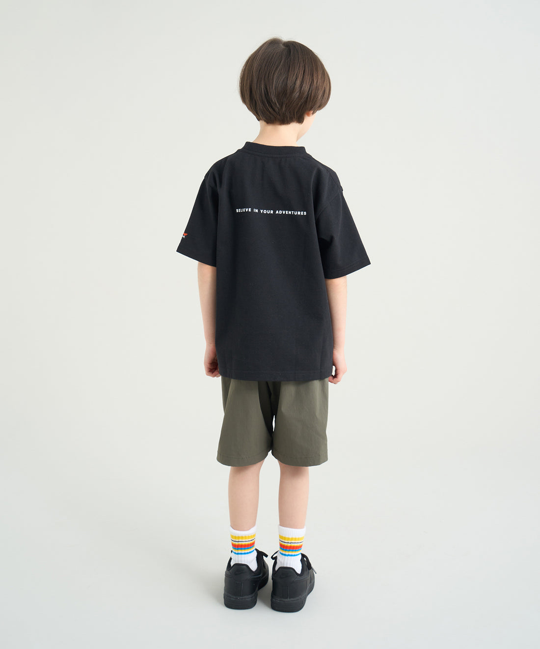 エコハイブリッド ボックスロゴ キッズTシャツ
