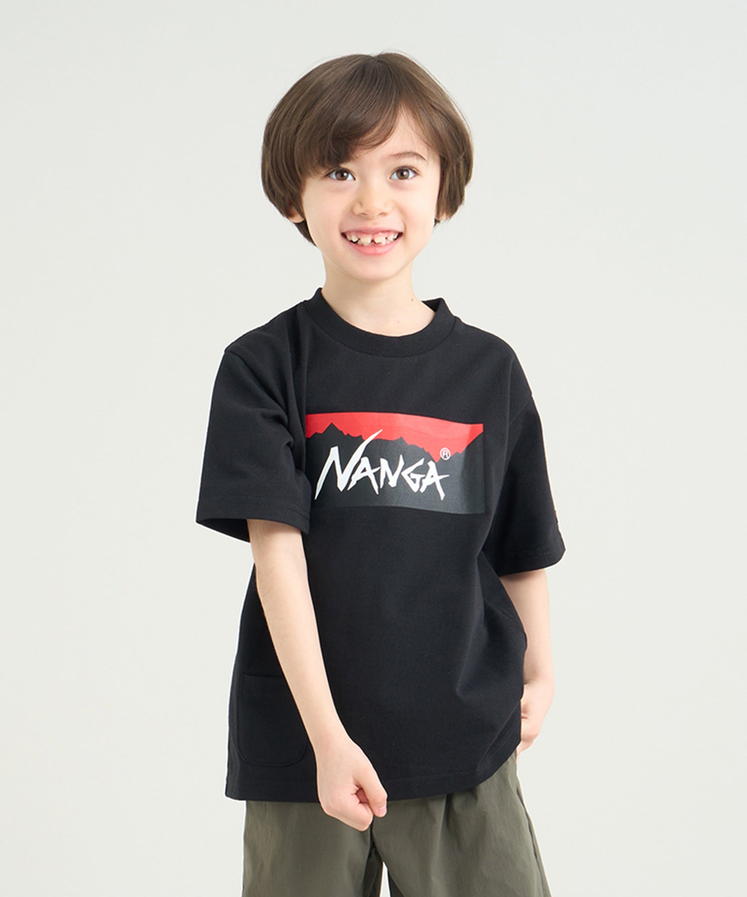 エコハイブリッド ボックスロゴ キッズTシャツ – NANGA ONLINE SHOP