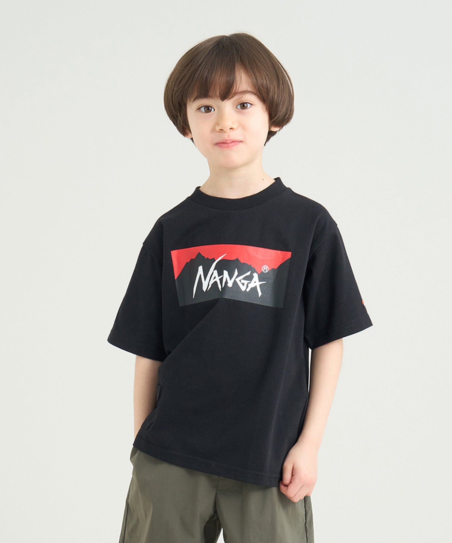 エコハイブリッド ボックスロゴ キッズTシャツ – NANGA ONLINE SHOP