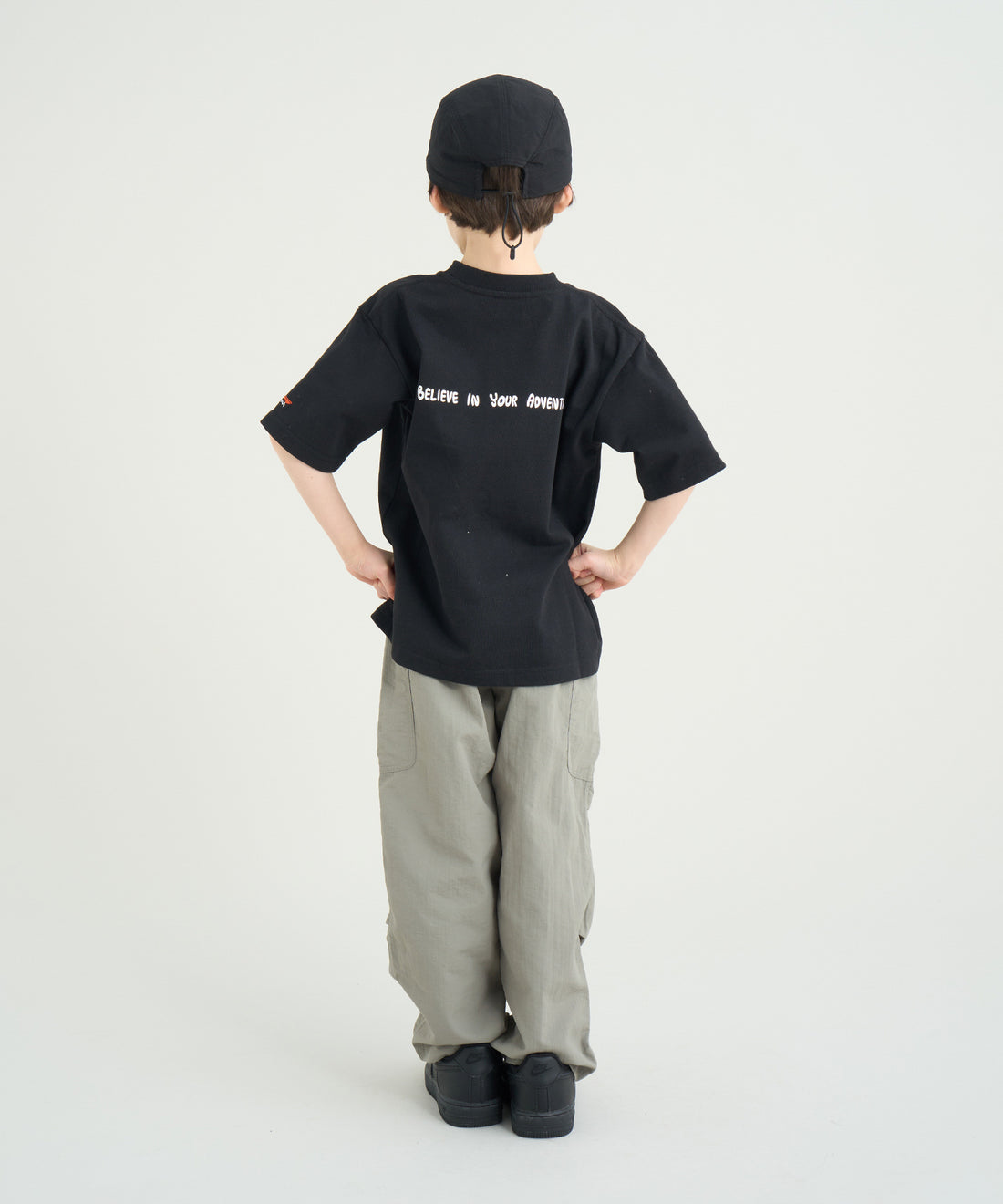 エコハイブリッド ミニボックスロゴ キッズ Tシャツ