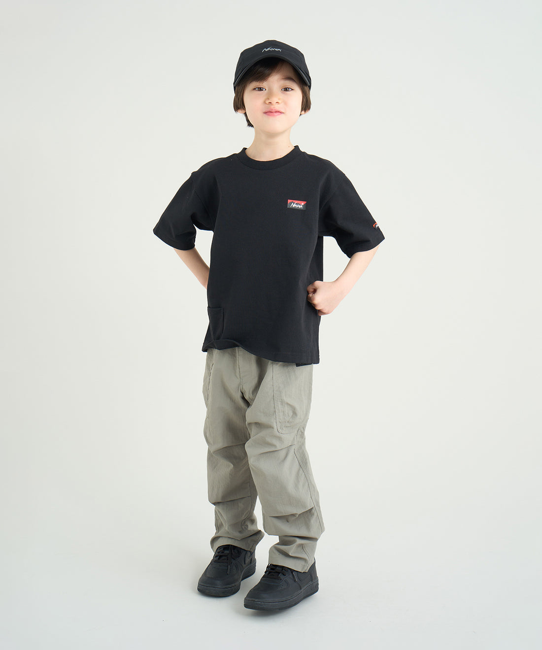 エコハイブリッド ミニボックスロゴ キッズ Tシャツ