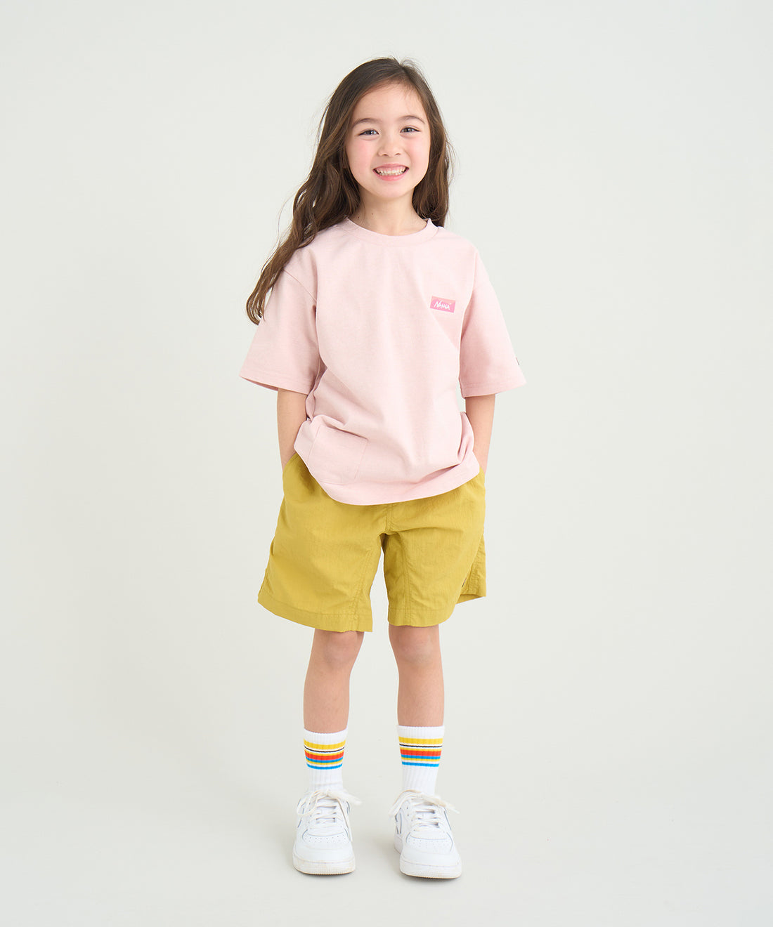 エコハイブリッド ミニボックスロゴ キッズ Tシャツ