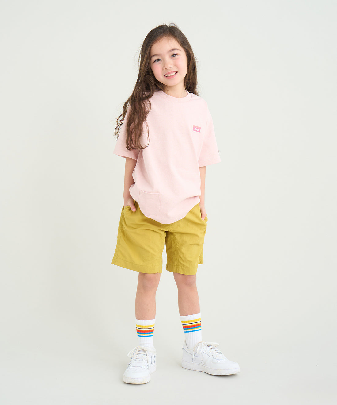 エコハイブリッド ミニボックスロゴ キッズ Tシャツ