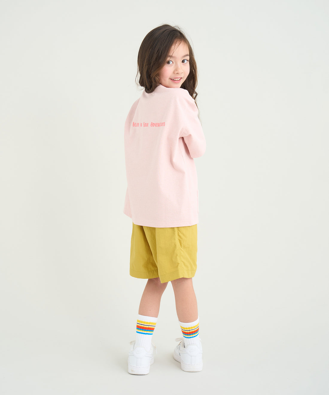 エコハイブリッド ミニボックスロゴ キッズ Tシャツ