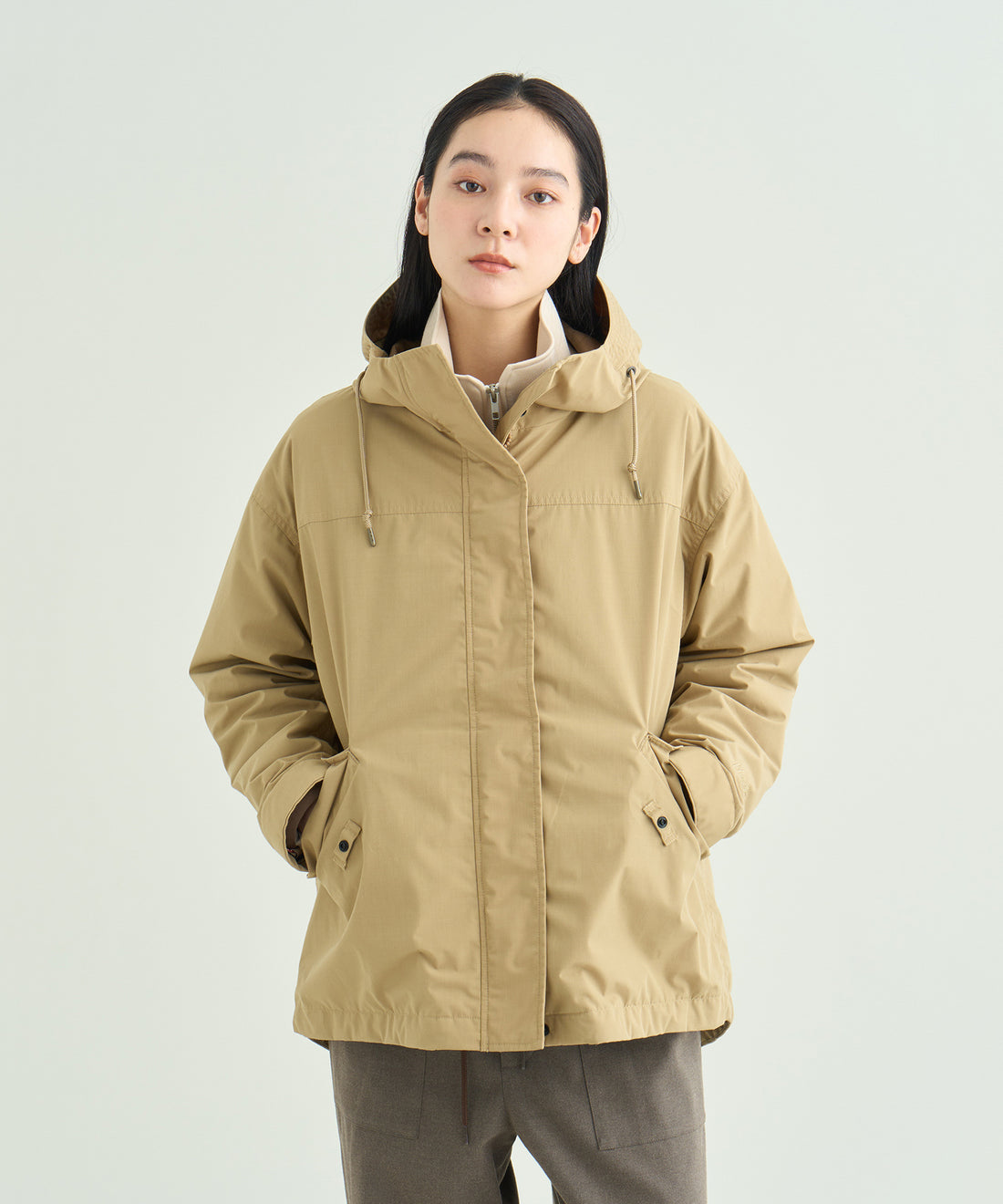 着用モデル：ウィメンズ 168cm ／ 着用サイズ：WM