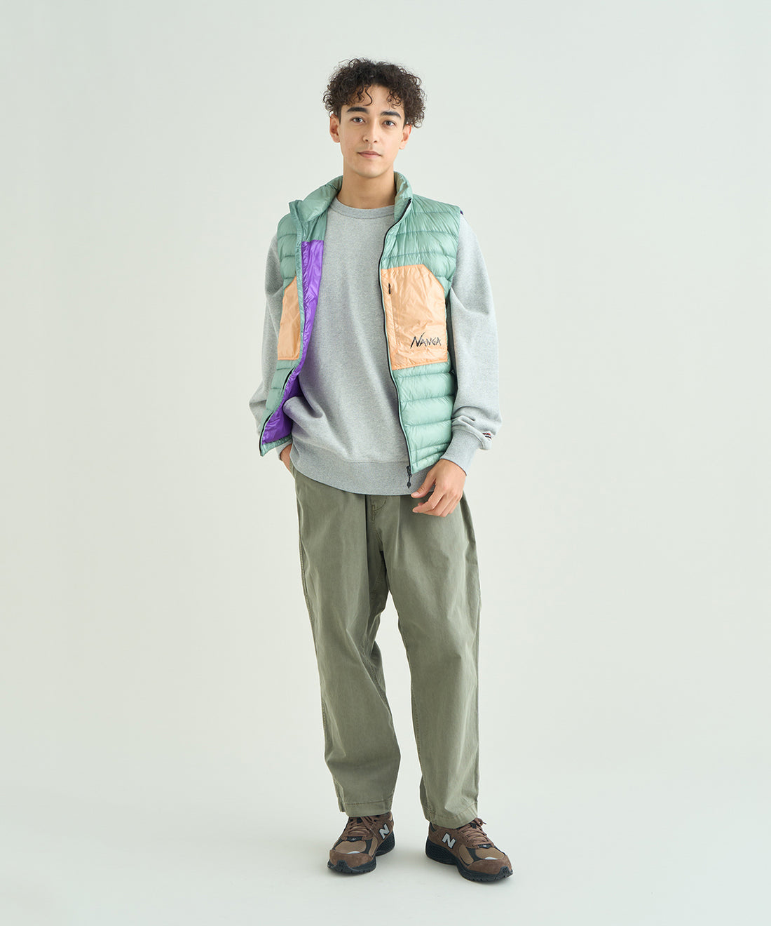 着用モデル：メンズ 183cm ／ 着用サイズ：L