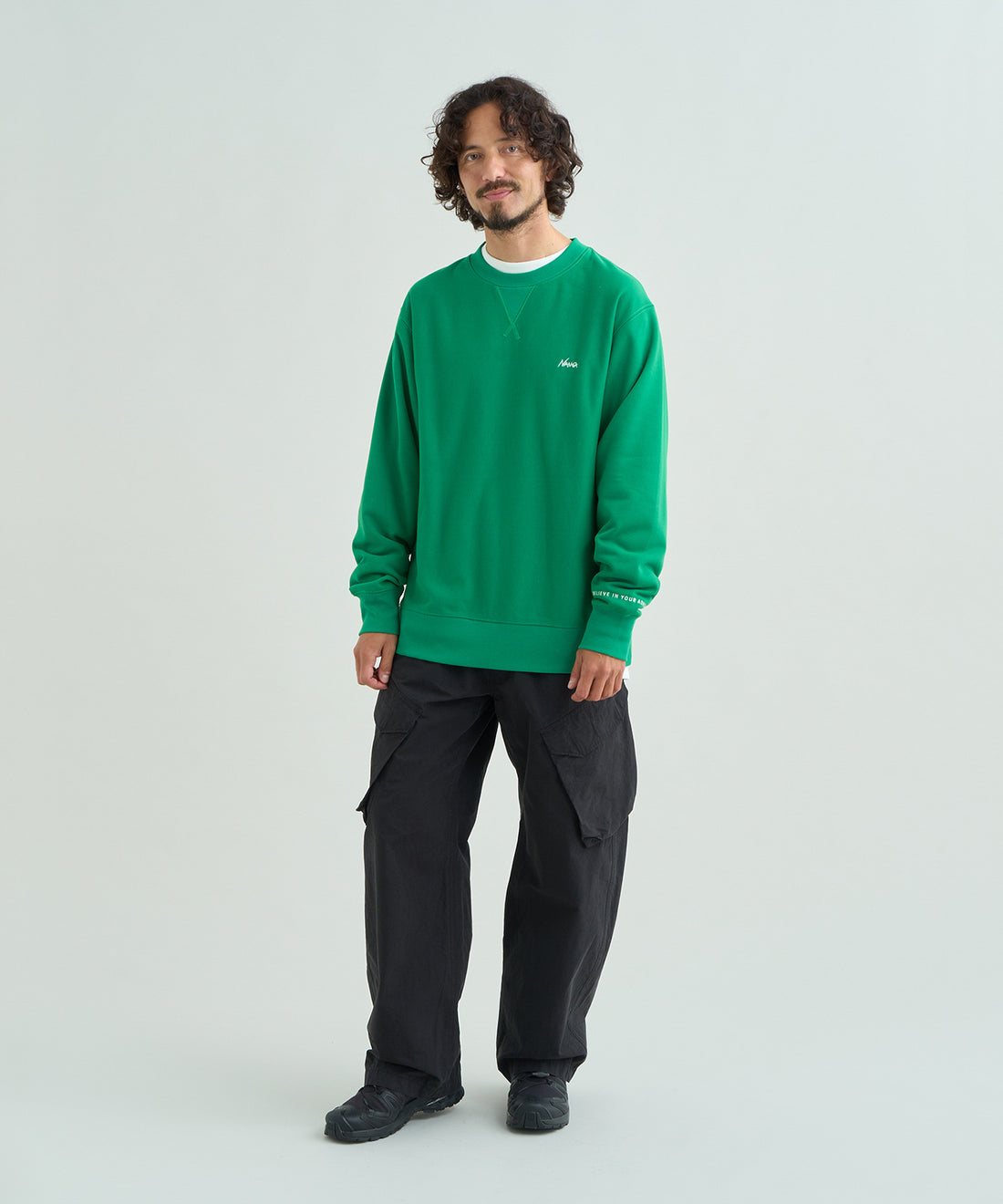 着用モデル：メンズ 181cm ／ 着用サイズ：L