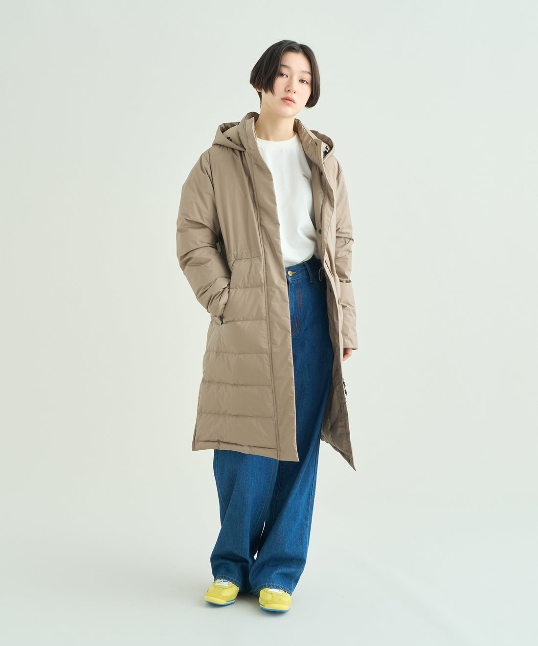 着用モデル：ウィメンズ 168cm ／ 着用サイズ:WMサイズ