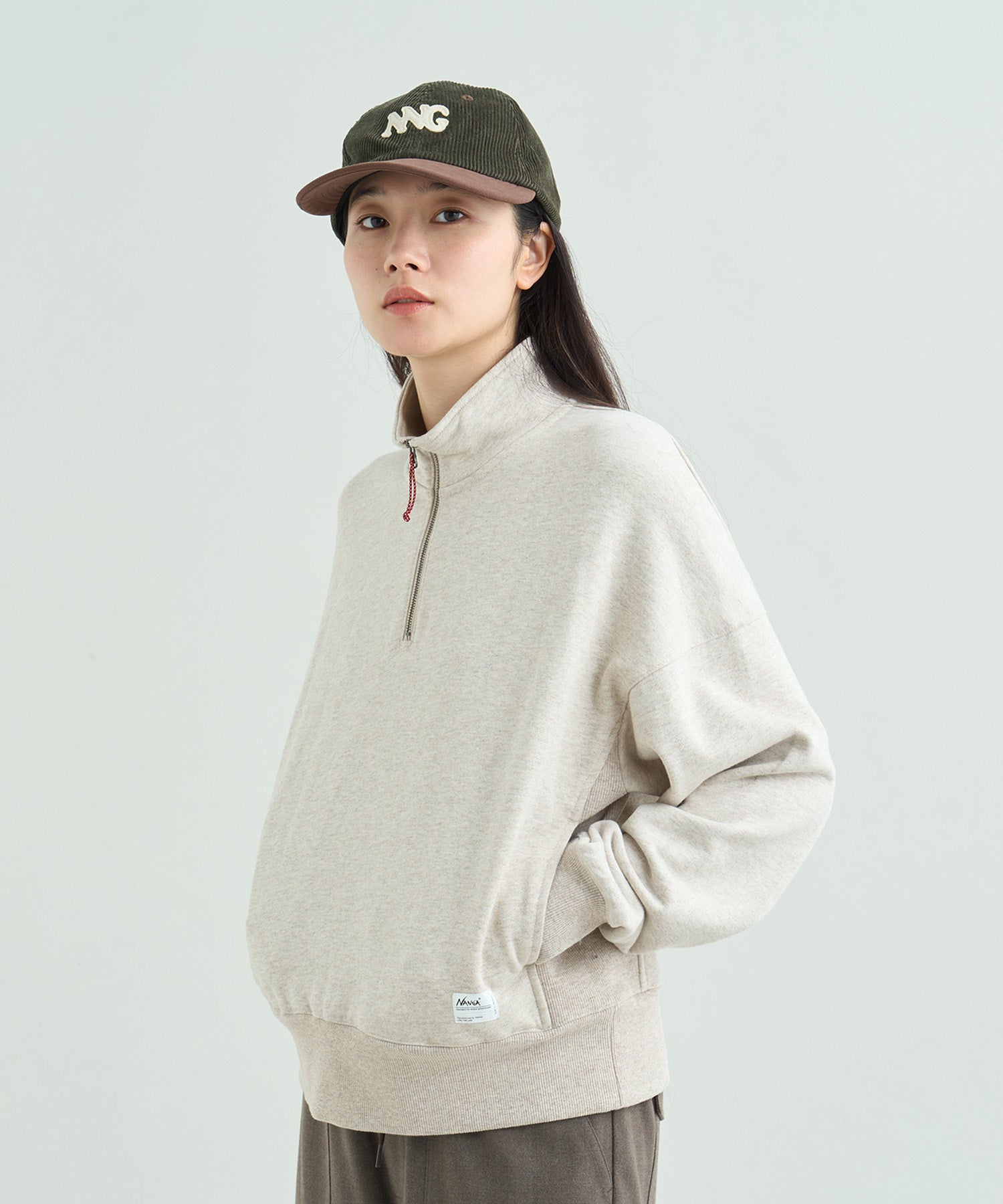 エコハイブリッド ハーフジップ （ウィメンズ） – NANGA ONLINE SHOP