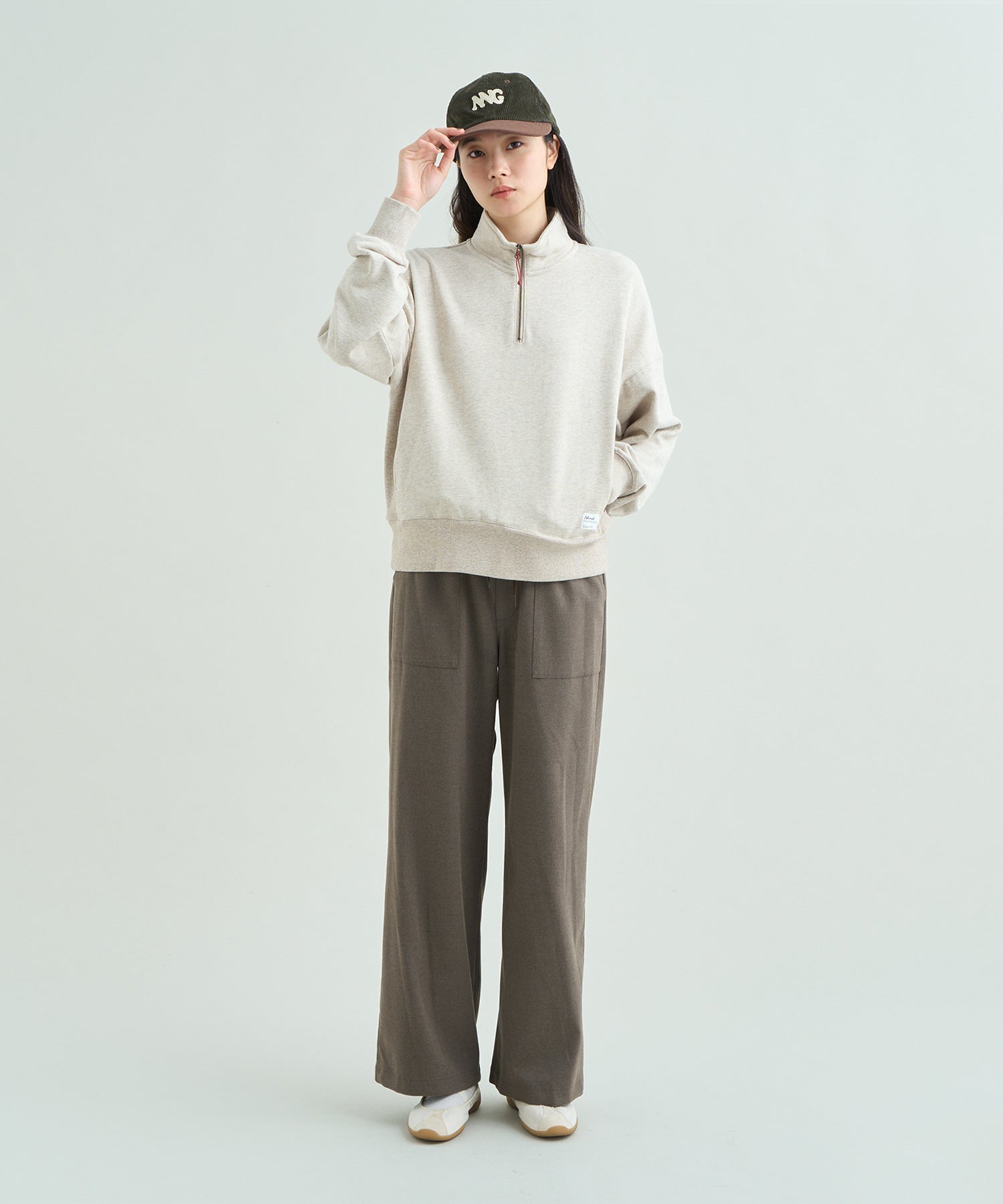 エコハイブリッド ハーフジップ （ウィメンズ） – NANGA ONLINE SHOP