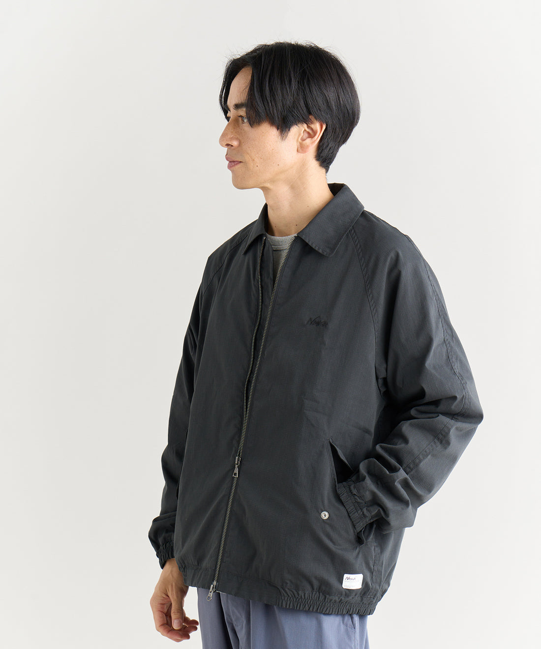 ヒノックリップストップ ジップブルゾン