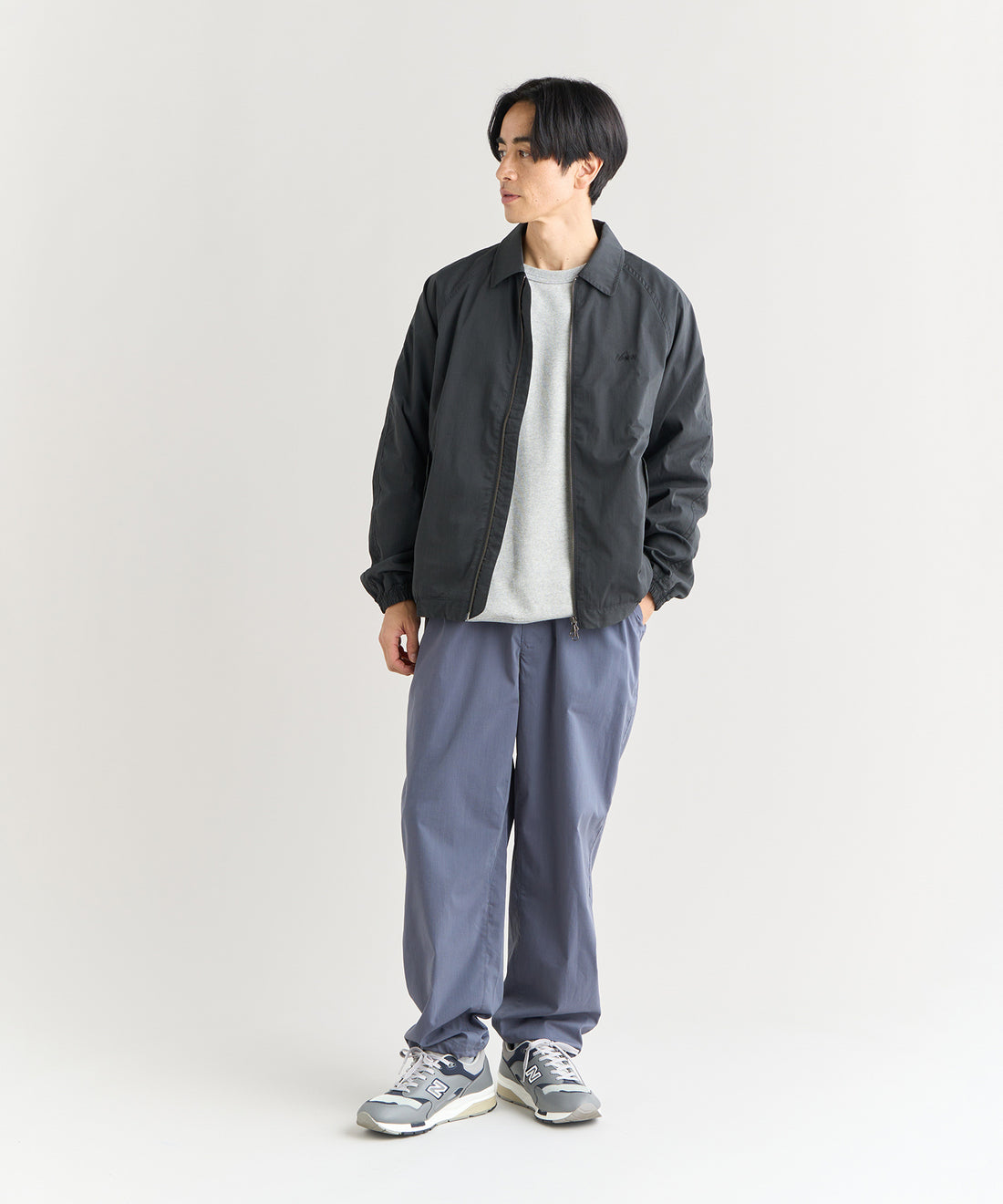 ヒノックリップストップ ジップブルゾン