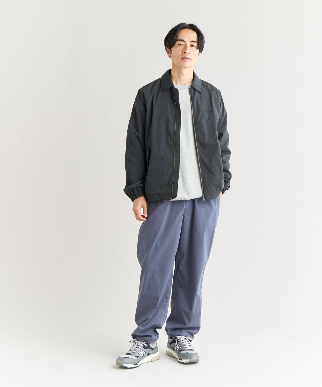 ヒノックリップストップ ジップブルゾン