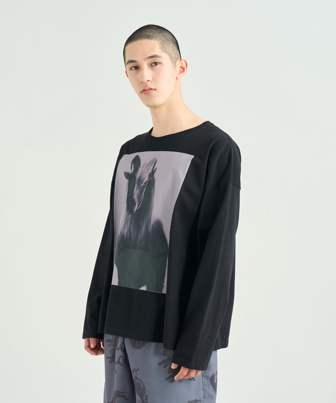 ピクチャーロングスリーブTシャツ