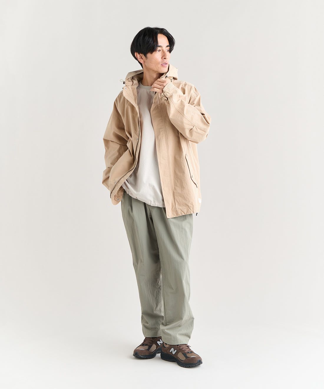 ドライコットン フィールド ショートパーカー