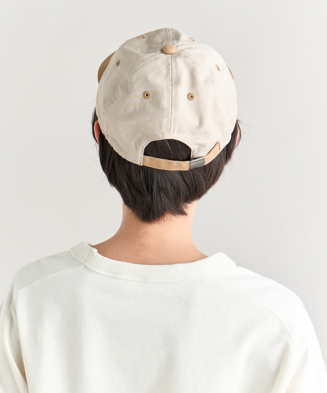 コットンツイル バイカラー キャップ