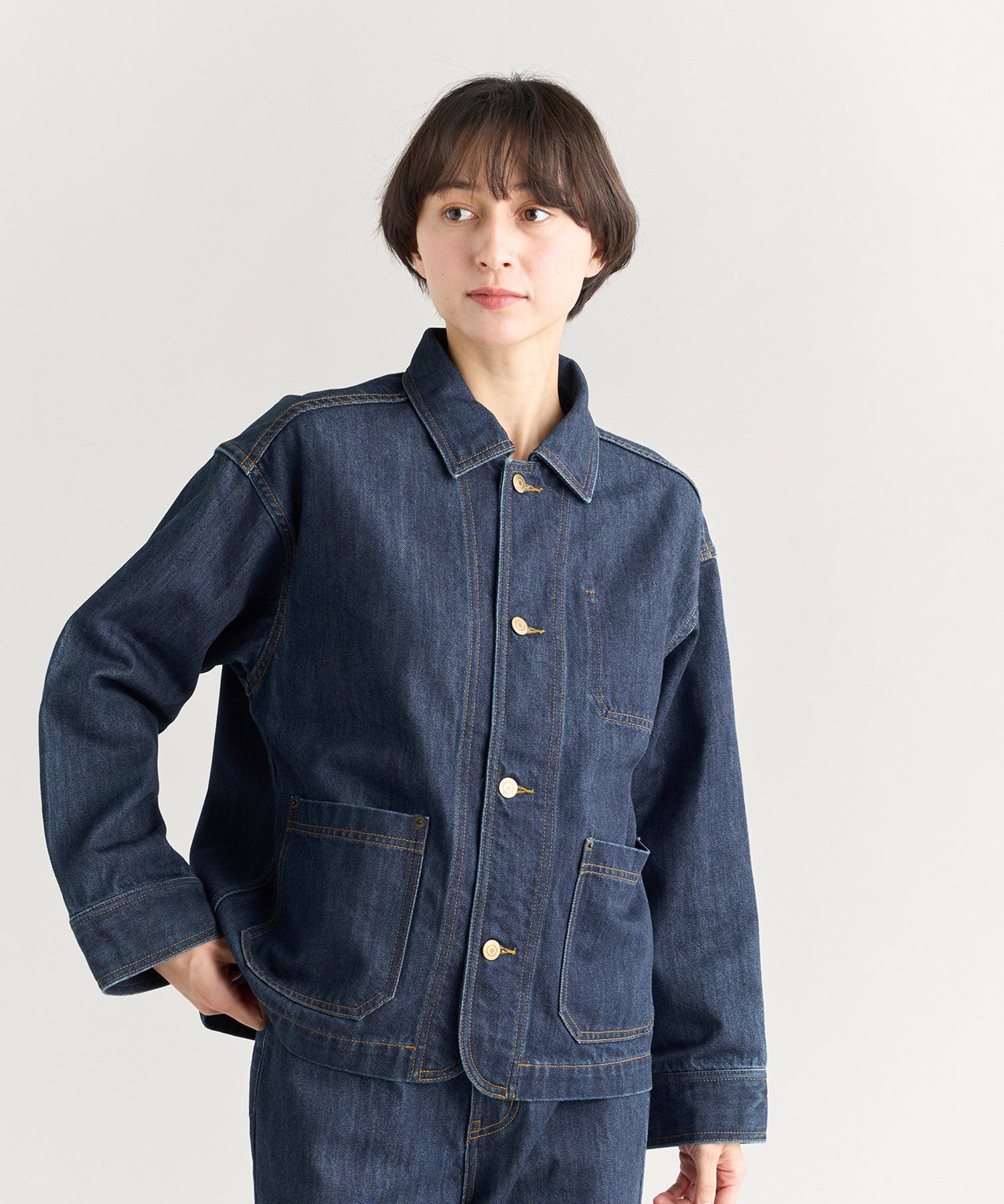 【メキシコ製/2XL】超希少 極太アーム デニムワークジャケット ネクストワーカーズ 作業着 通年作業服 デニムジャケット NWZ-9T