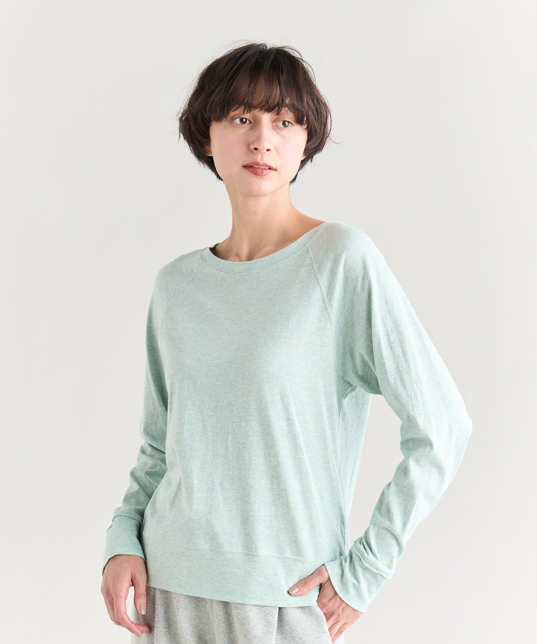 ボタニカルダイロングスリーブティー（ウィメンズ）