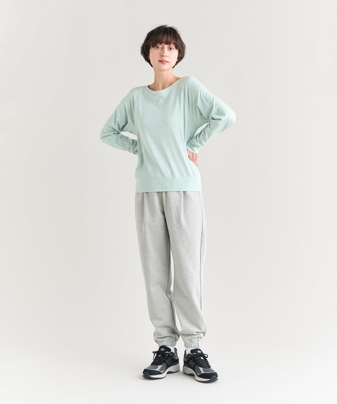 ボタニカルダイロングスリーブティー（ウィメンズ）