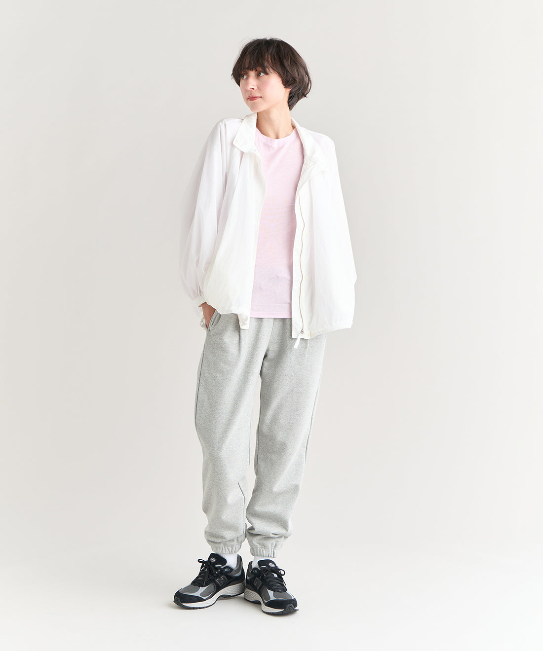 エコエアナイロン ギャザーブルゾン（ ウィメンズ）