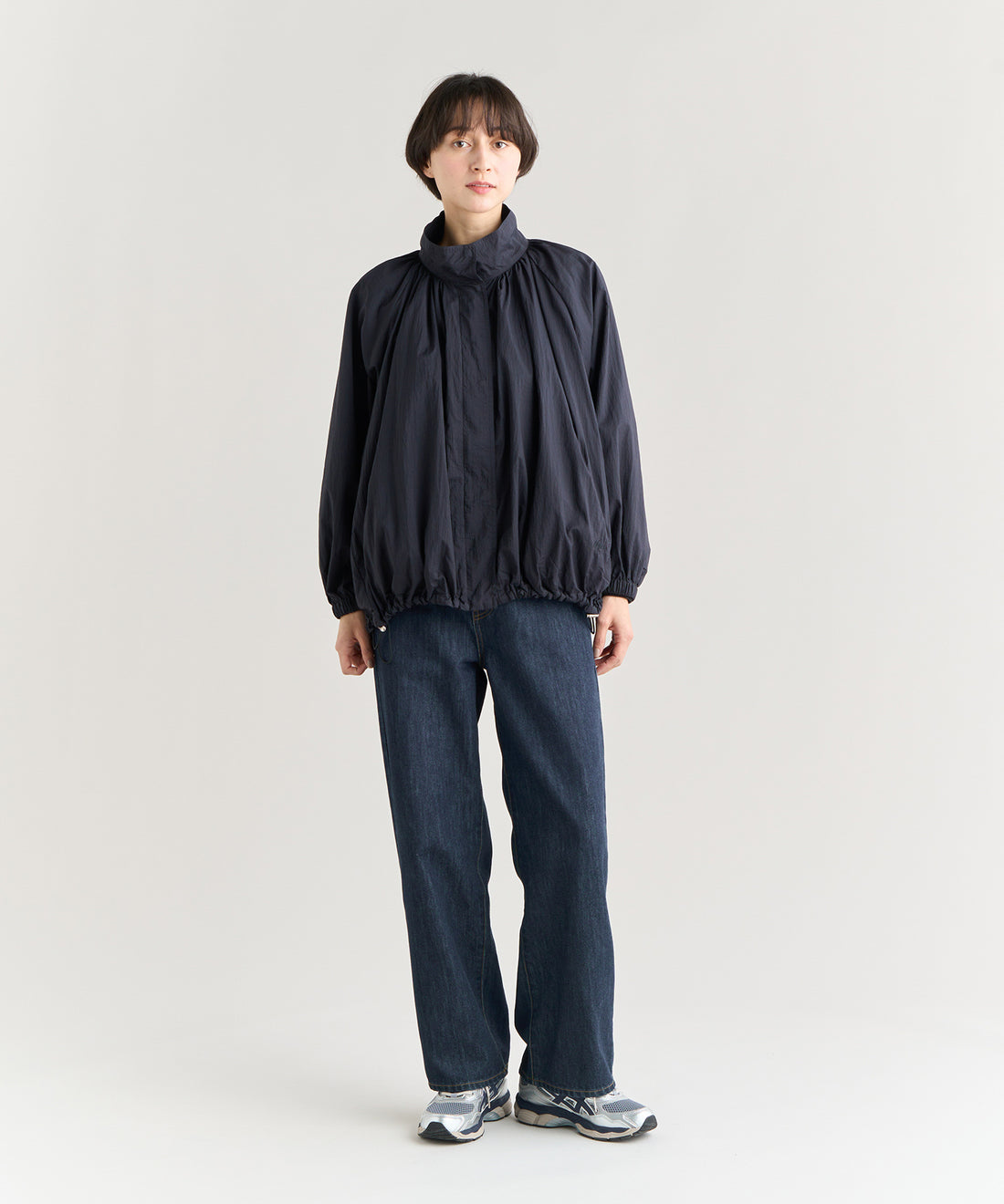 エコエアナイロン ギャザーブルゾン（ ウィメンズ）