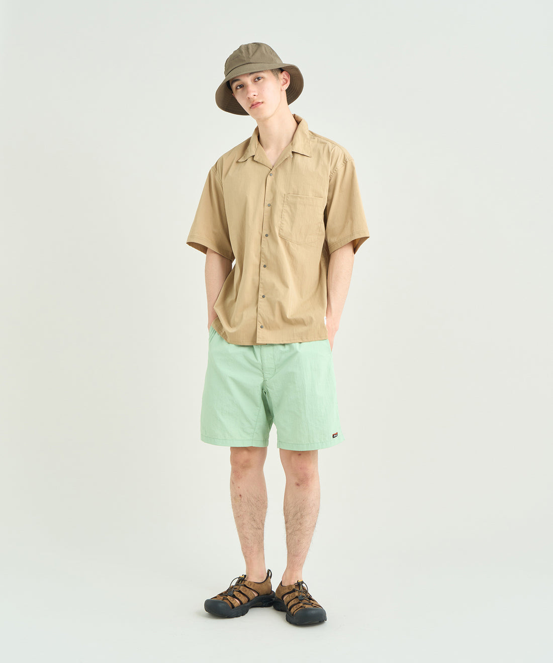 着用モデル：メンズ 180cm ／ 着用サイズ：L