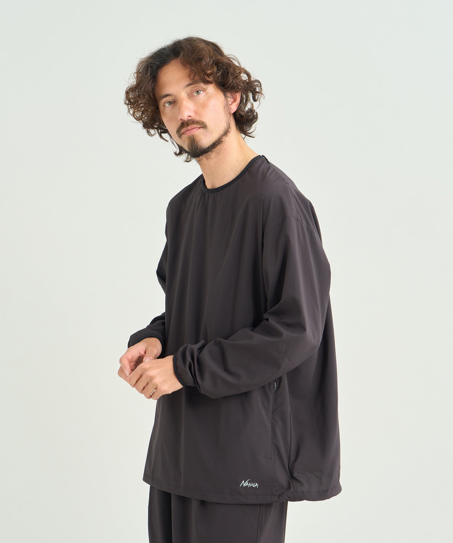 【未使用タグ】HYKEロングスリーブイーエストレイルクルー HYKE(ハイク)】 LONG-SLV TEE｜PARIGOT ONLINE（パリゴオンライン）
