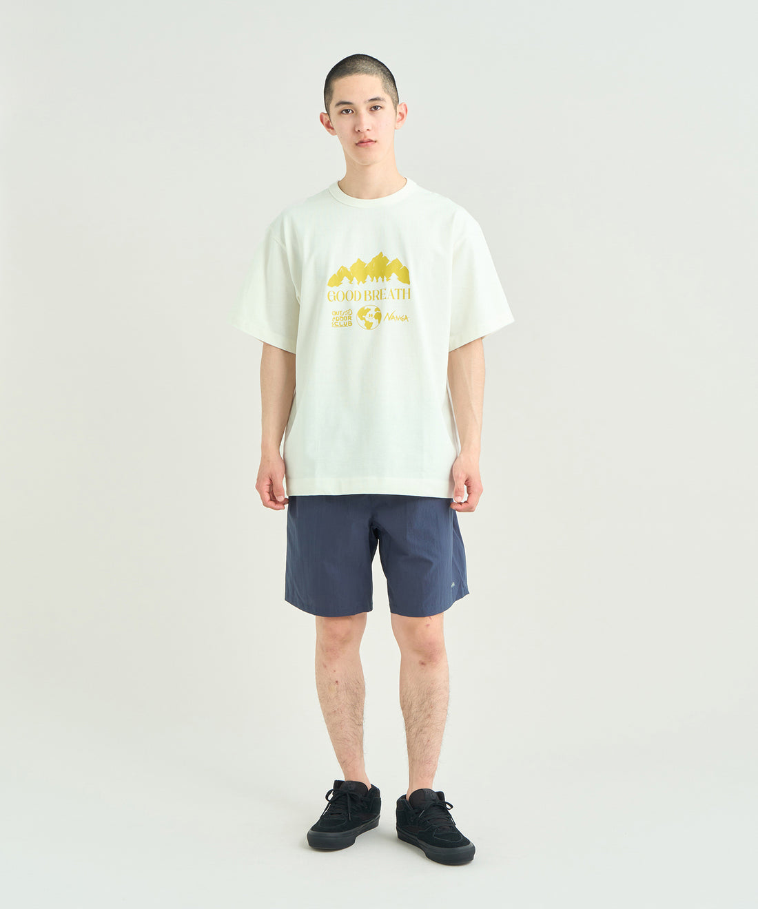 着用モデル：メンズ 180cm ／ 着用サイズ：L