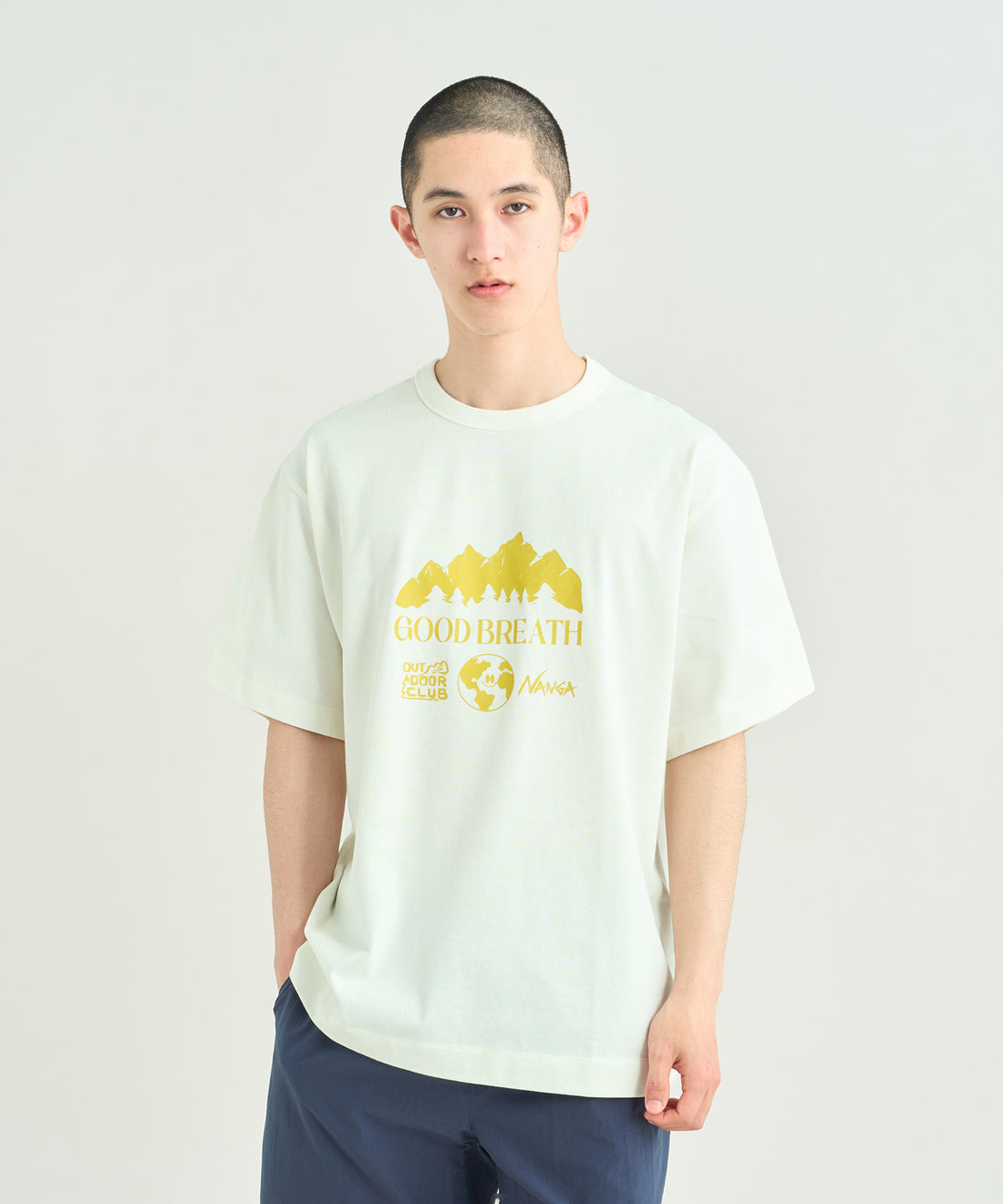 着用モデル：メンズ 180cm ／ 着用サイズ：L