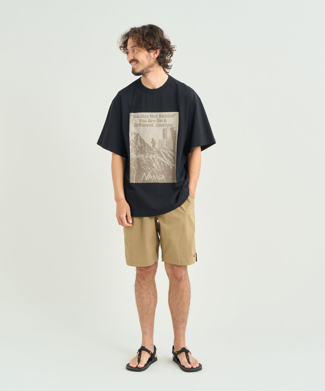 着用モデル：メンズ 180cm ／ 着用サイズ：L