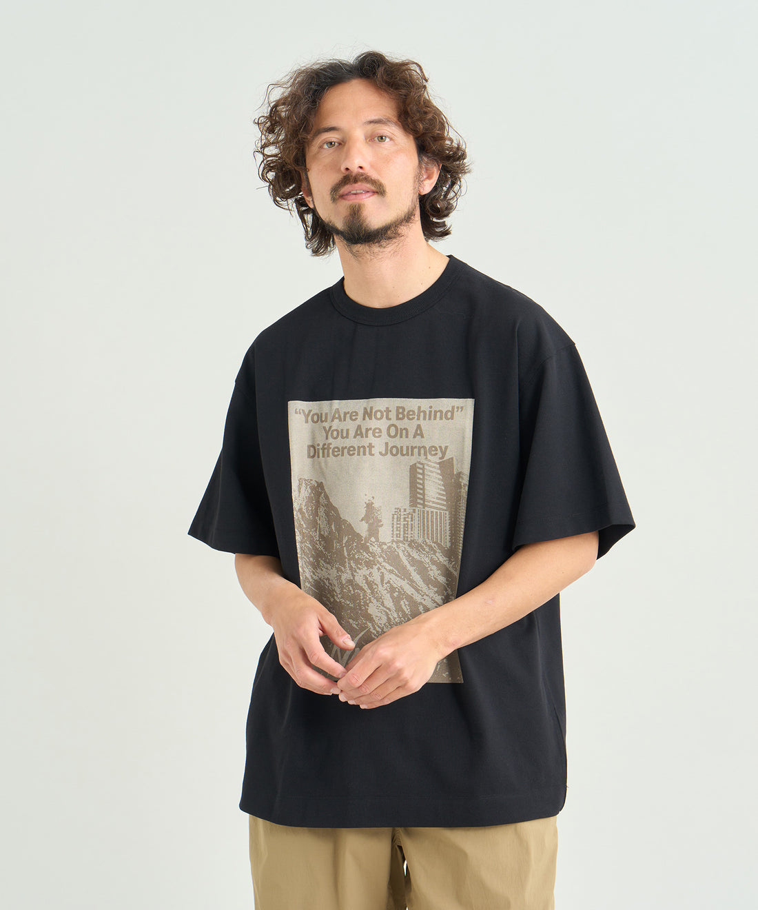 着用モデル：メンズ 180cm ／ 着用サイズ：L