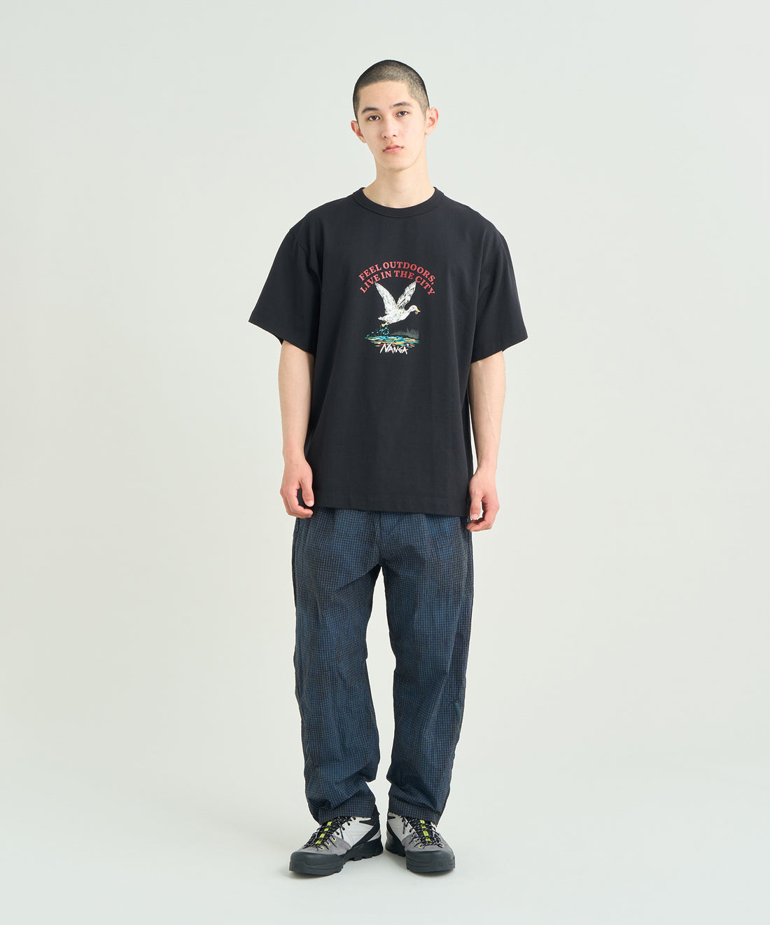 着用モデル：メンズ 180cm ／ 着用サイズ：L