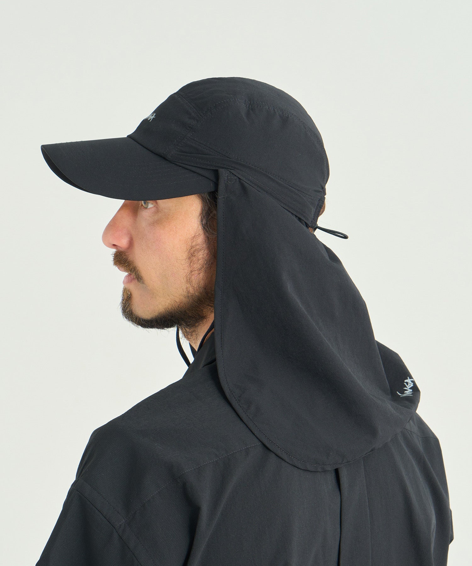NANGA ドットエアロングバイザーシェードキャップブラック　free ドットエア® ロングバイザー シェードキャップ – NANGA ONLINE SHOP