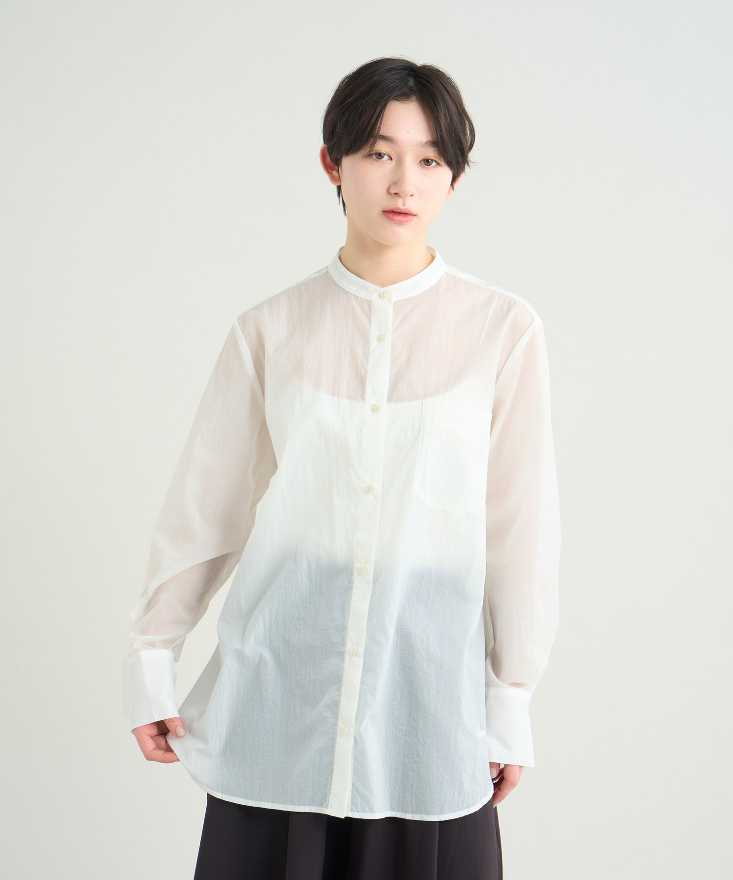 シアーバンドカラーシャツ （ウィメンズ） – NANGA ONLINE SHOP