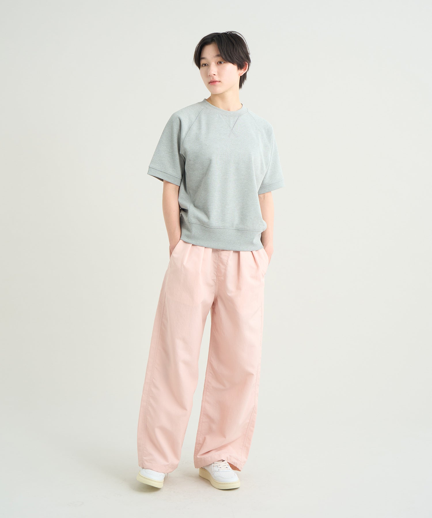 新品 STAMMBAUM クルーネック ショートスリーブ SWEAT 公式】ナミマ/ ショートスリーブクルー（ユニセックス）｜ニュートラル