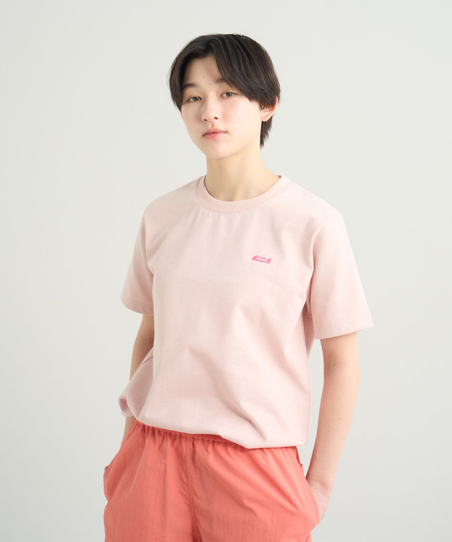 エコハイブリッド ボックスロゴ エンブロイダリーTシャツ（ウィメンズ