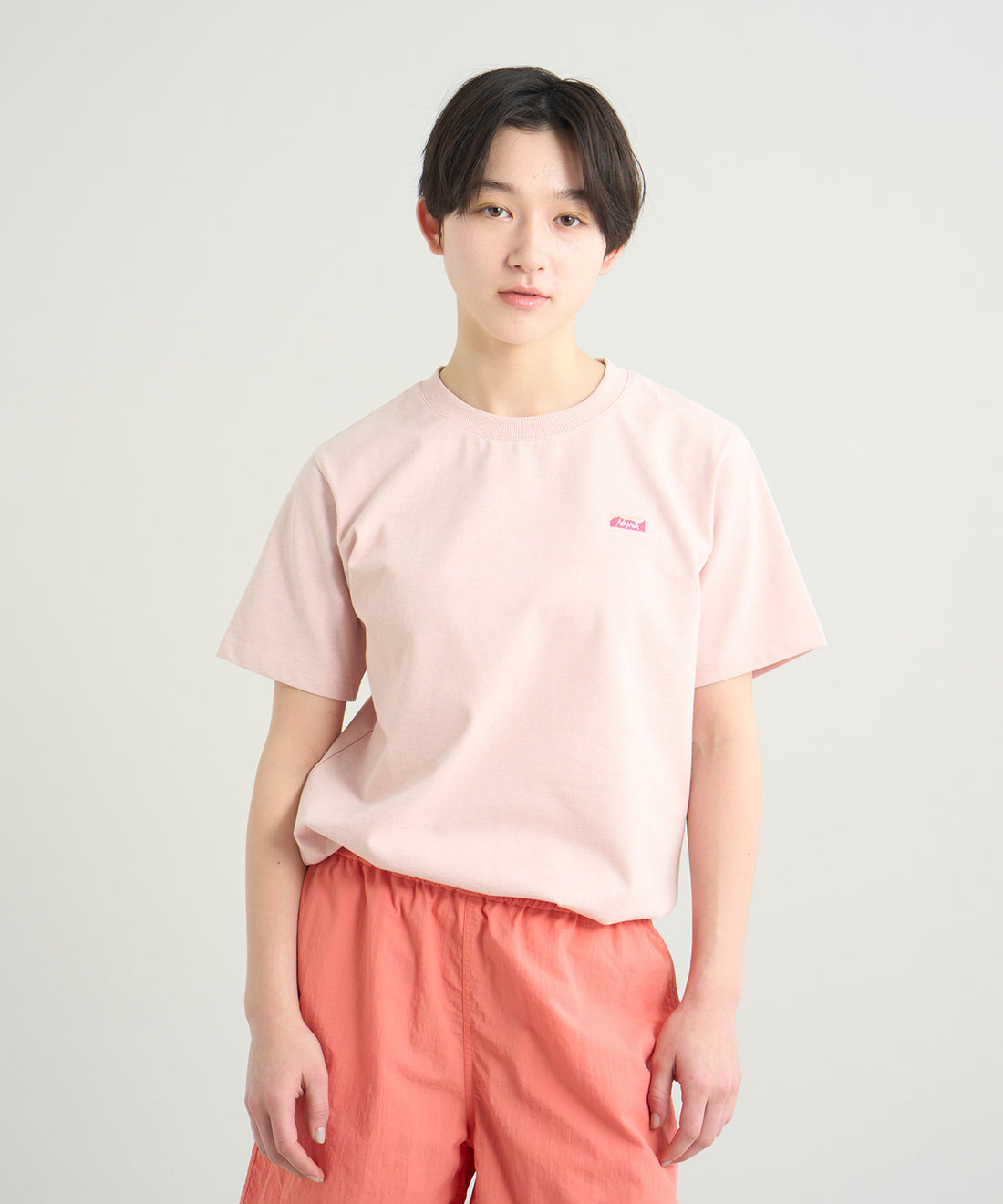 エコハイブリッド ボックスロゴ エンブロイダリーTシャツ（ウィメンズ）
