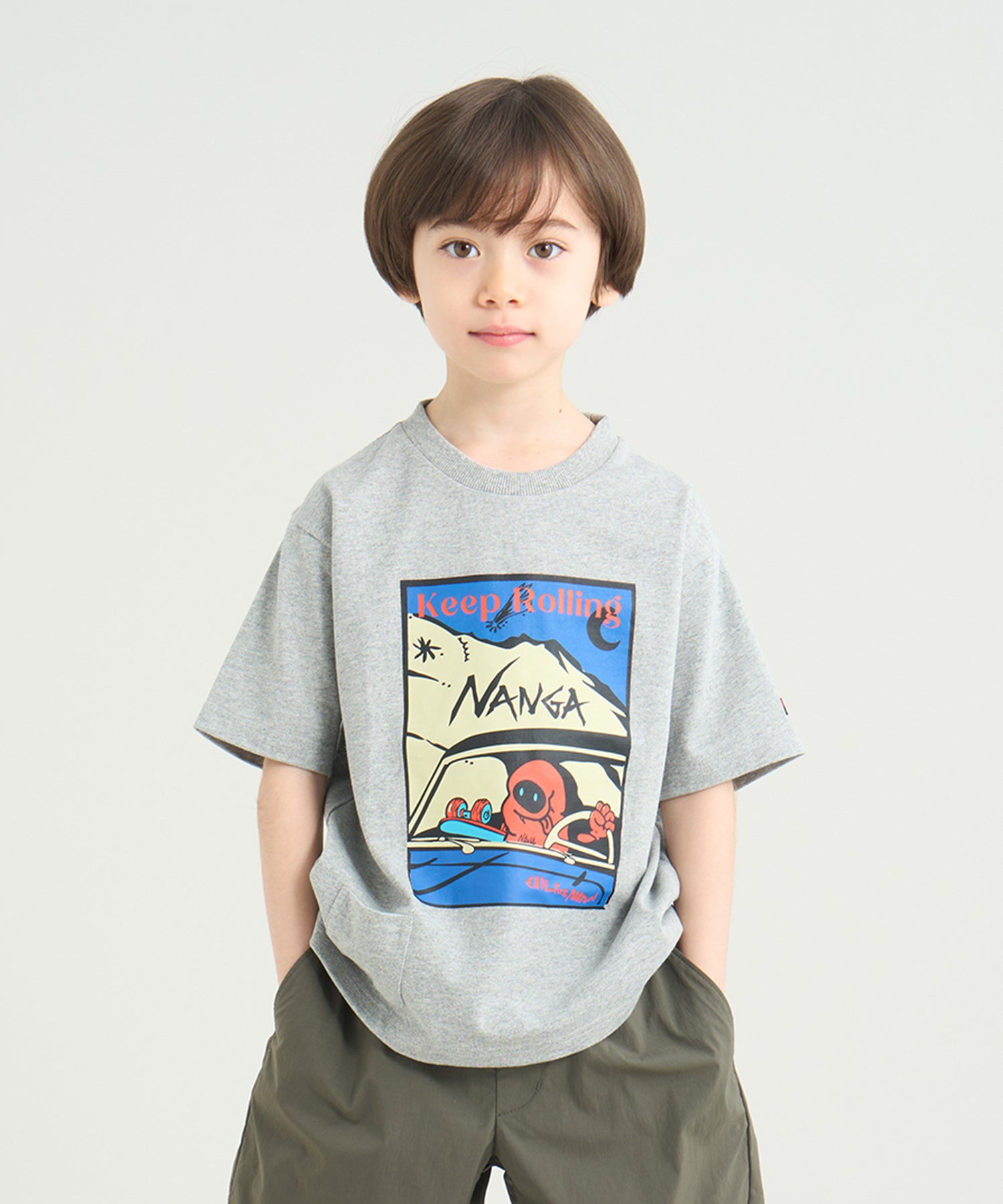 エコハイブリッド キープローリング キッズ Tシャツ – NANGA ONLINE SHOP