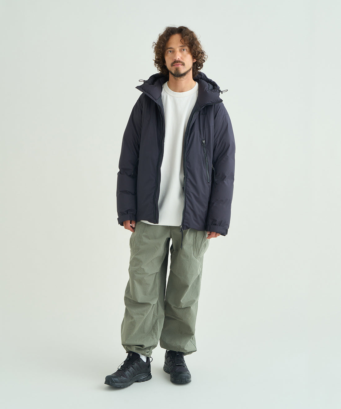 着用モデル：メンズ 181cm ／ 着用サイズ：L