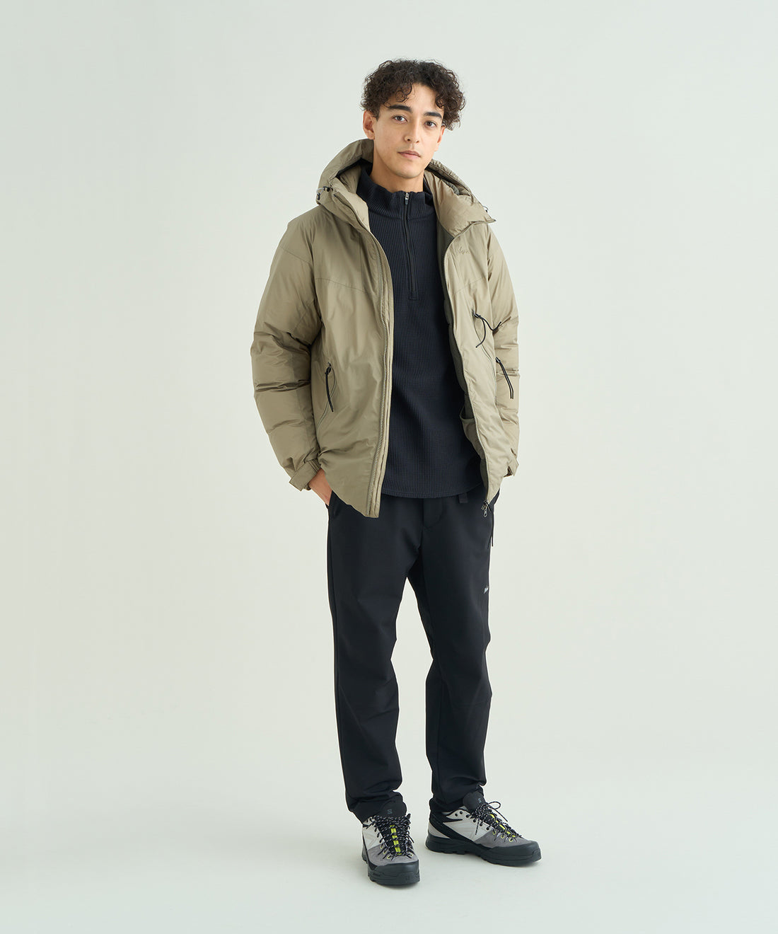 着用モデル：メンズ 183cm ／ 着用サイズ：L