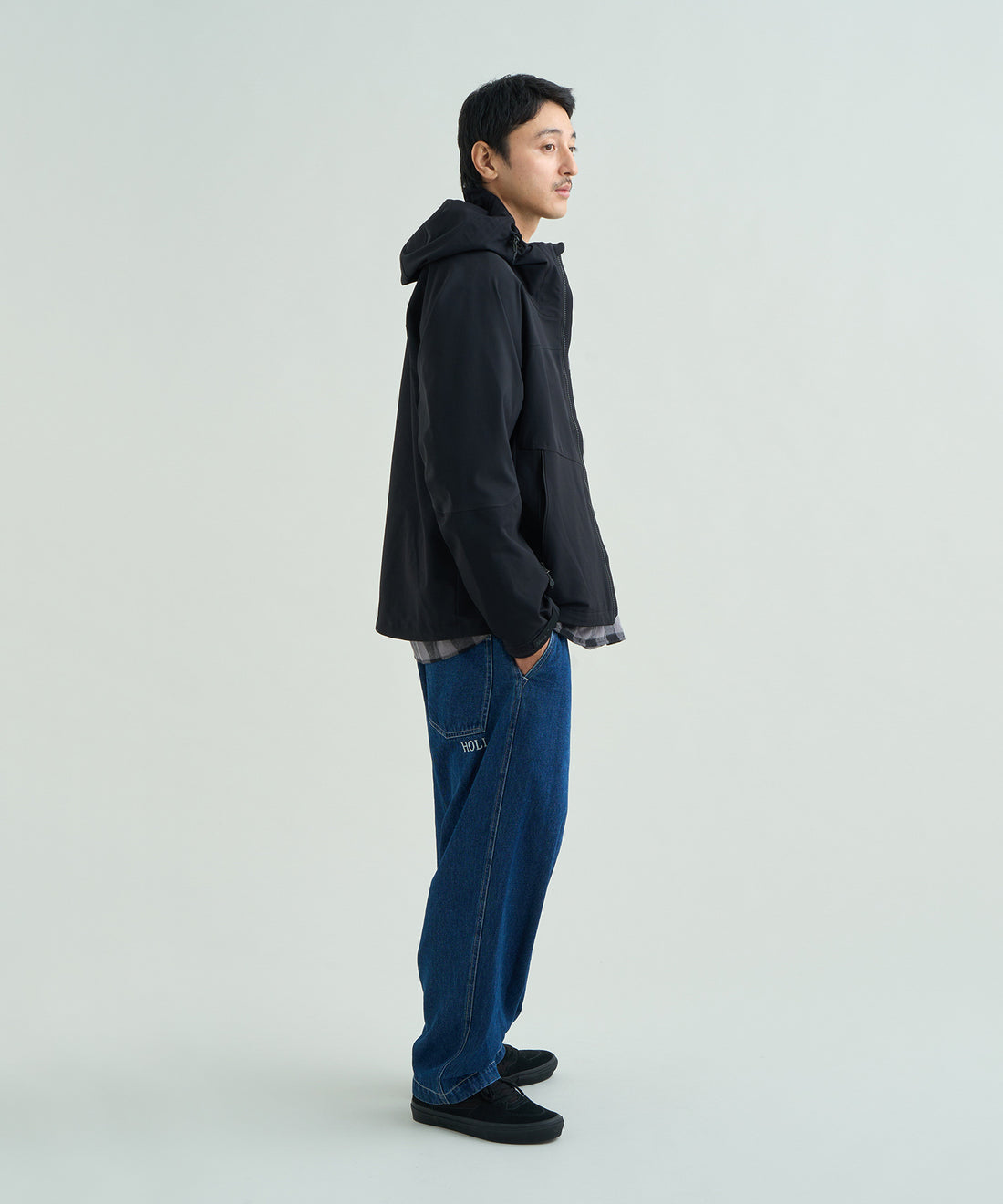 着用モデル：メンズ 185cm ／ 着用サイズ：L
