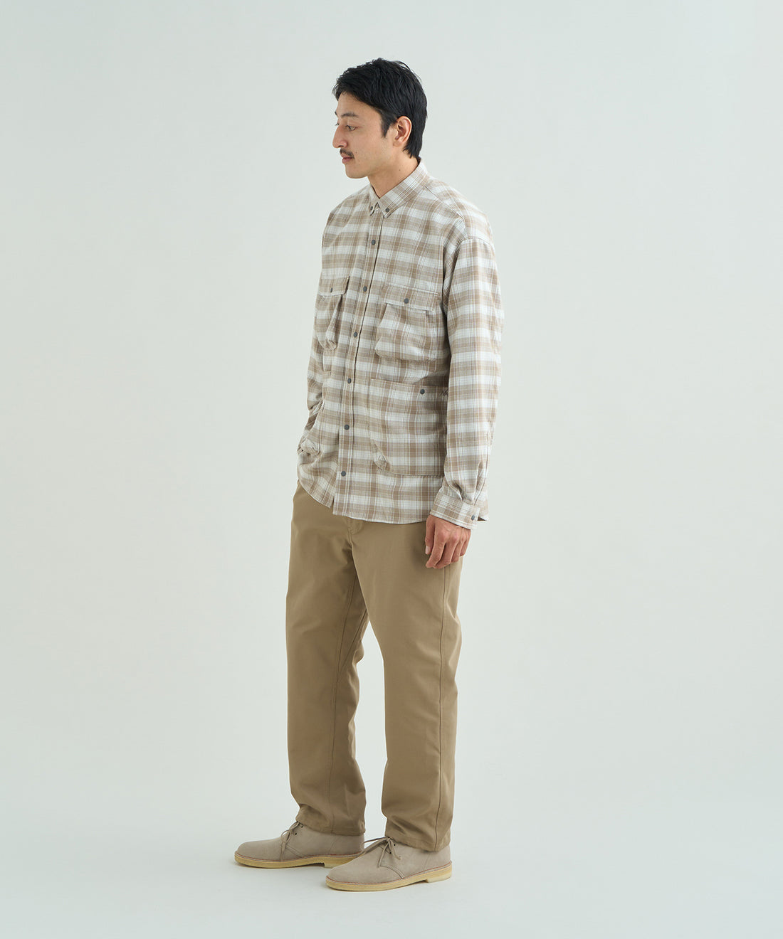 着用モデル：メンズ 185cm ／ 着用サイズ：L